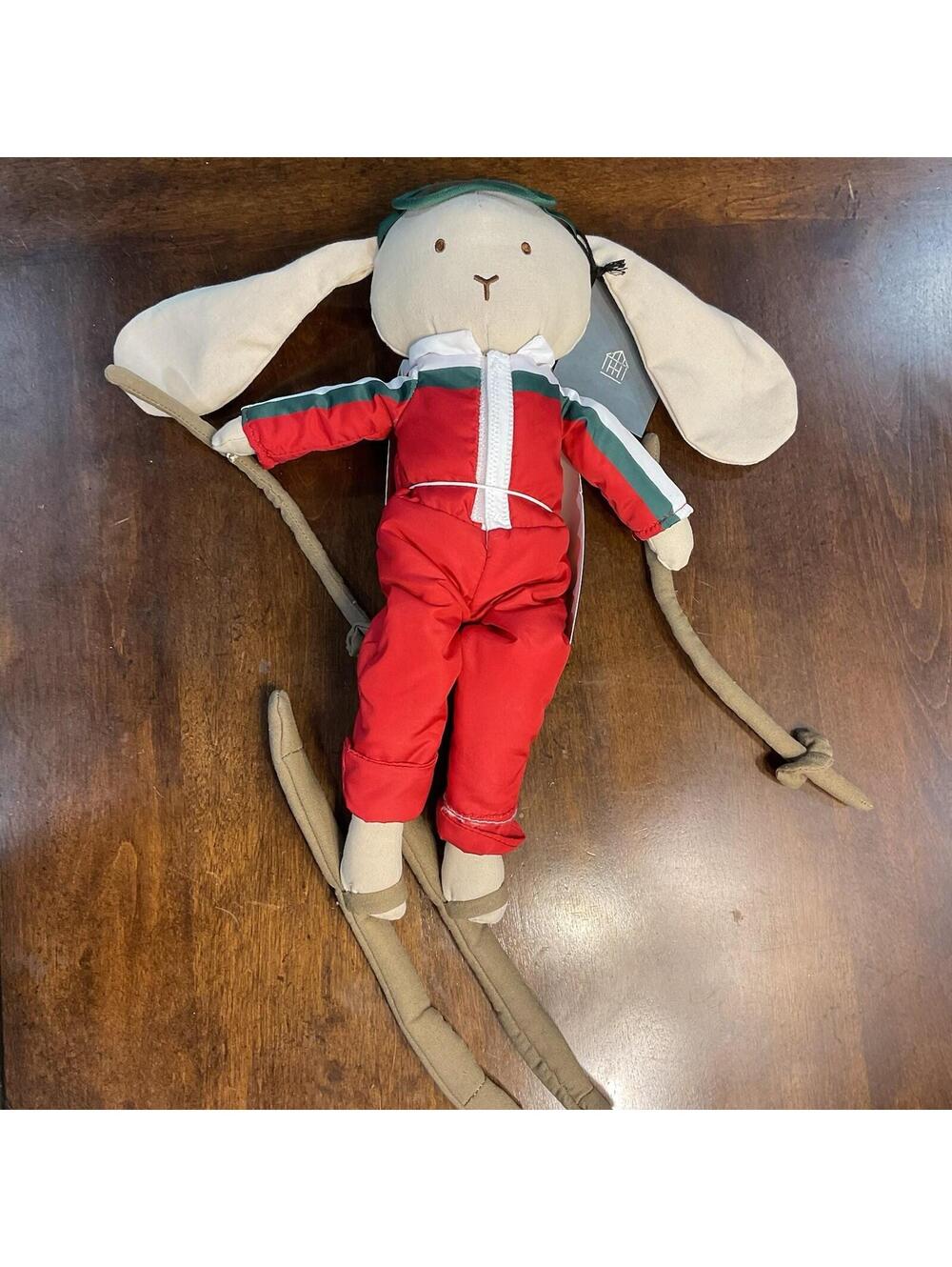 Hearth And Hand With Magnolia Plush Ski Bunny Condition New